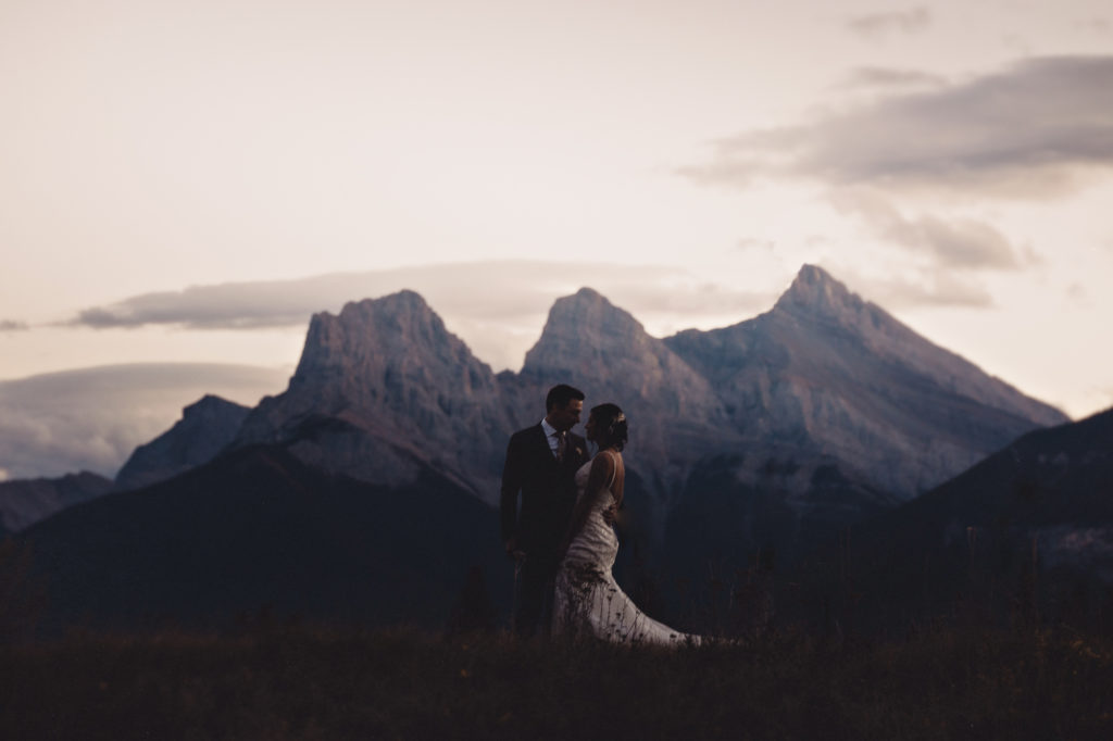An elopement in Canmore, all the best locations and nicest venues 