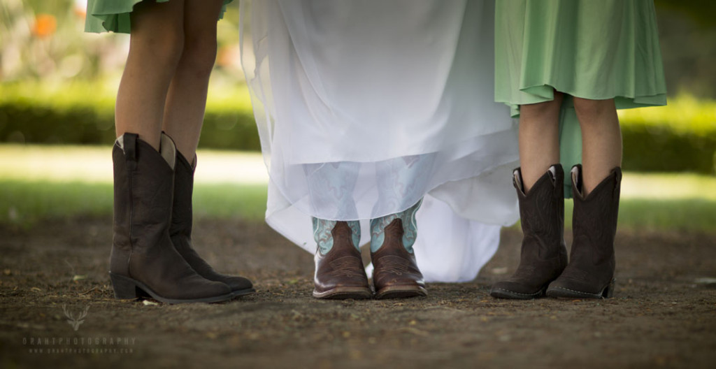 Kelowna Cowboy Boots Wedding